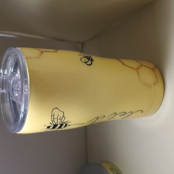 Handcrafted Bee stainless steel double wall HOT & Cold cup - Picture 4 of 6